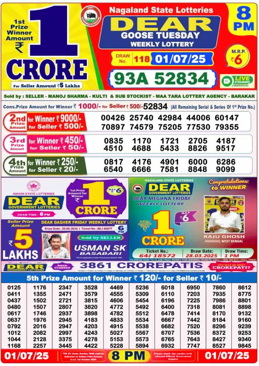 8PM Result